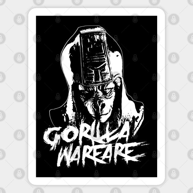 Planet of the Apes - Gorilla warfare 2.0 Magnet by KERZILLA